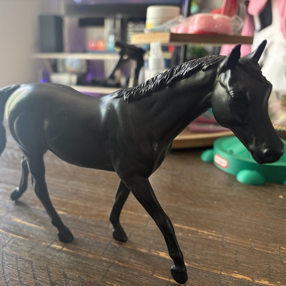 Black classic sized Breyer horse